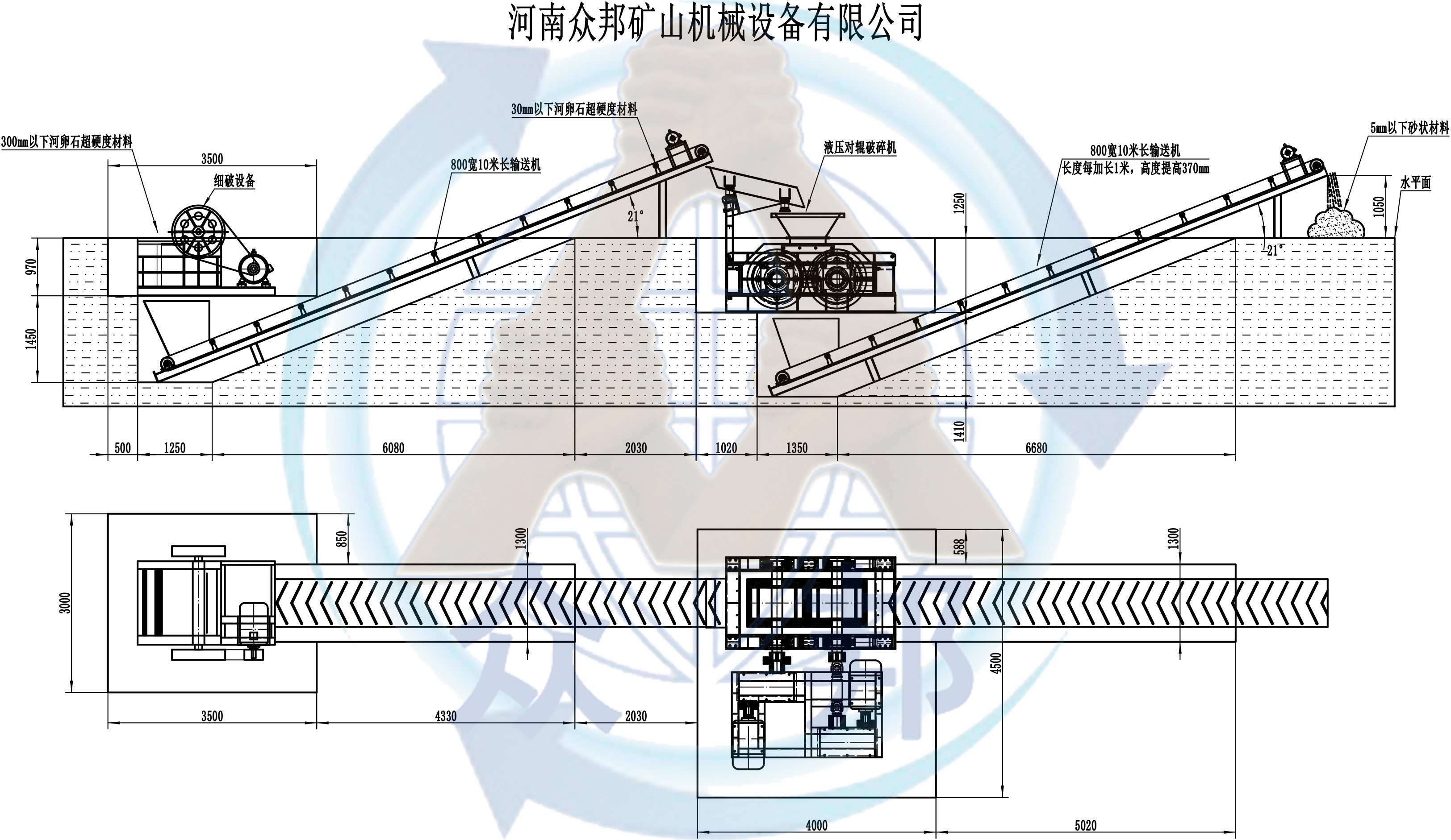 對輥破碎機(jī)制砂生產(chǎn)線 對輥破碎機(jī)制砂生產(chǎn)線